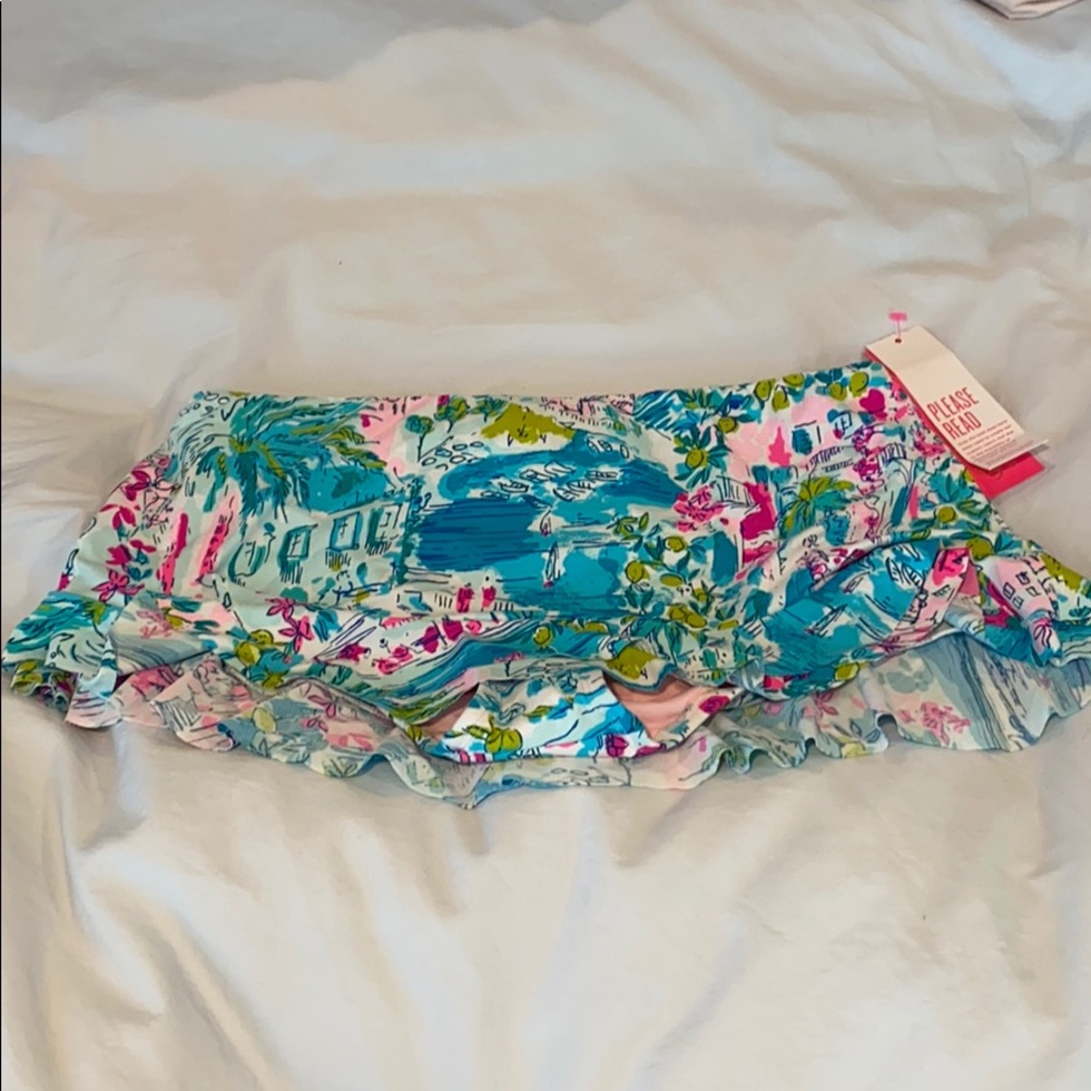 Lilly Pulitzer Monaco Hipster Ruffle Swim Bottom